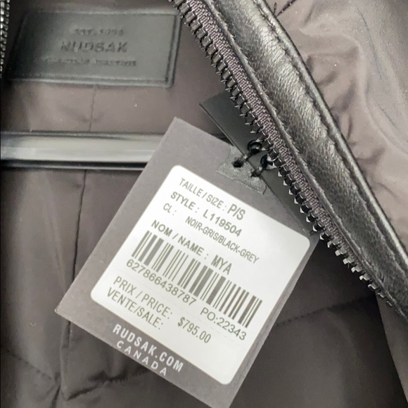 Rudsak QUILTED DOWN JACKET WITH REMOVABLE FUR - Picture 4 of 4